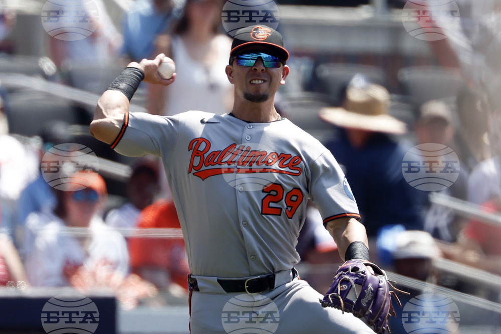 Orioles Braves Baseball
