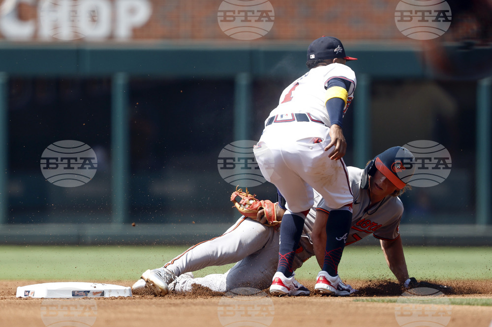 Orioles Braves Baseball