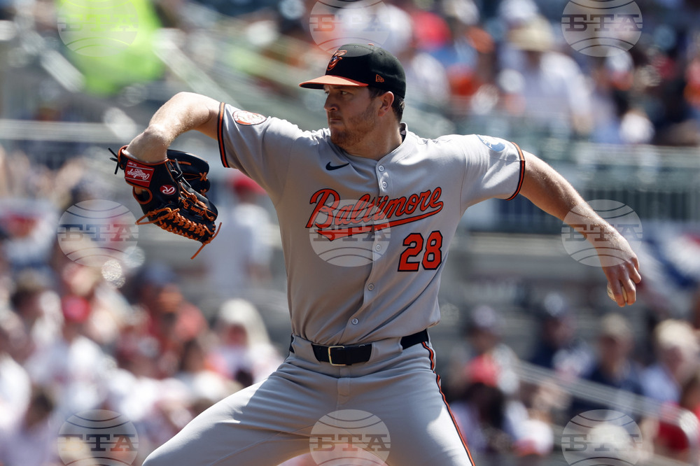 Orioles Braves Baseball