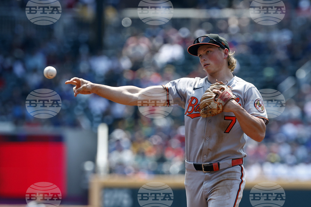 Orioles Braves Baseball