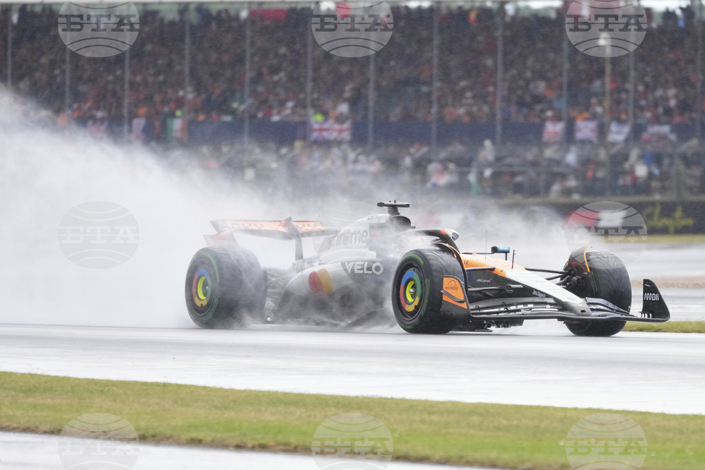 APTOPIX Britain F1 GP Auto Racing