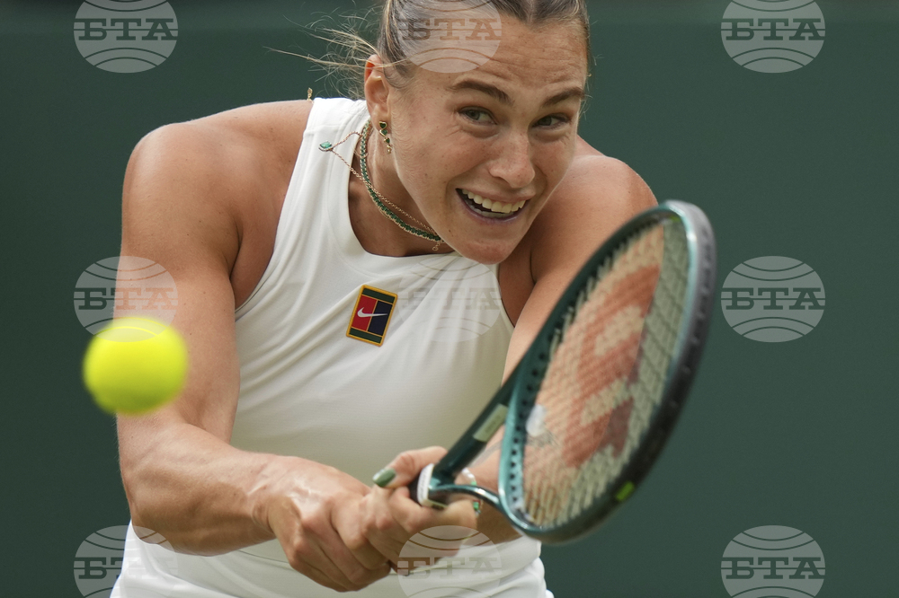 APTOPIX Britain Wimbledon Tennis