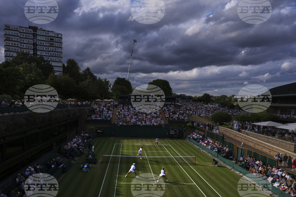 APTOPIX Britain Wimbledon Tennis
