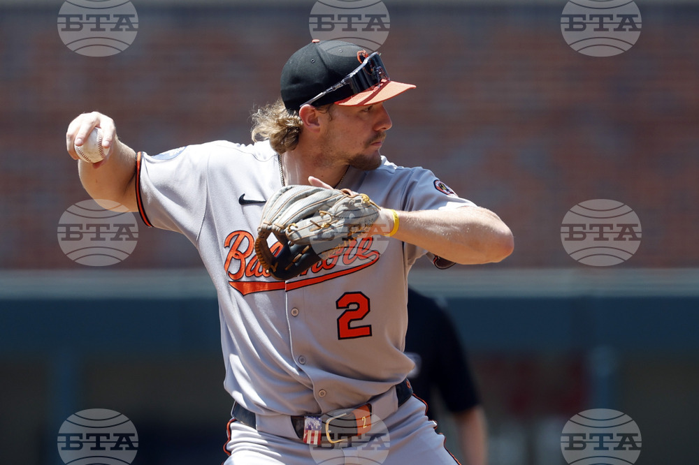 Orioles Braves Baseball