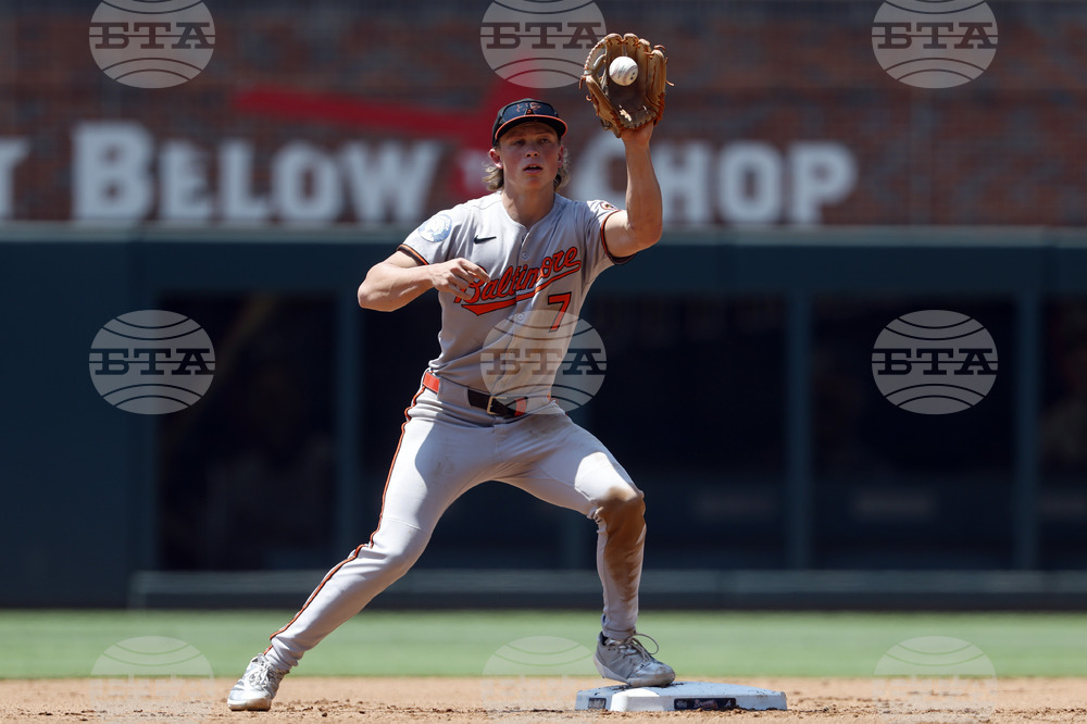 Orioles Braves Baseball