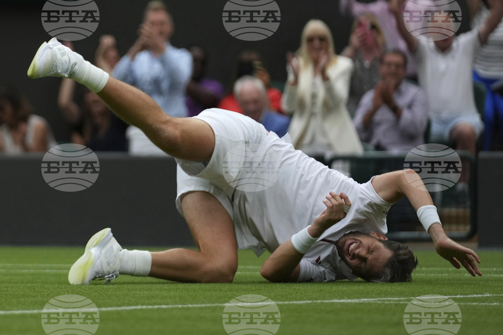 APTOPIX Britain Wimbledon Tennis