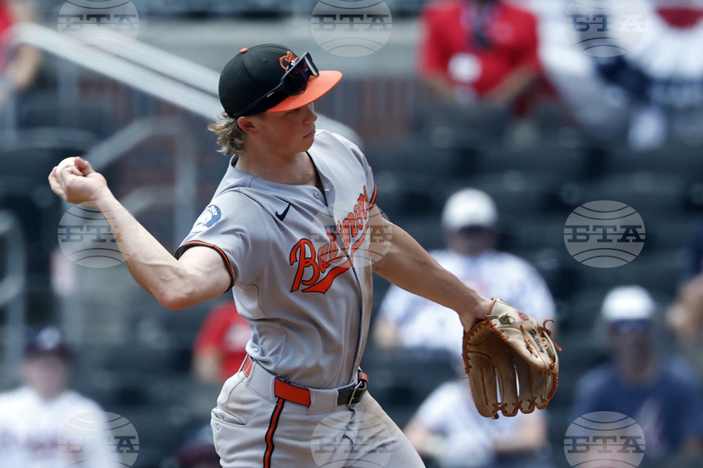 Orioles Braves Baseball