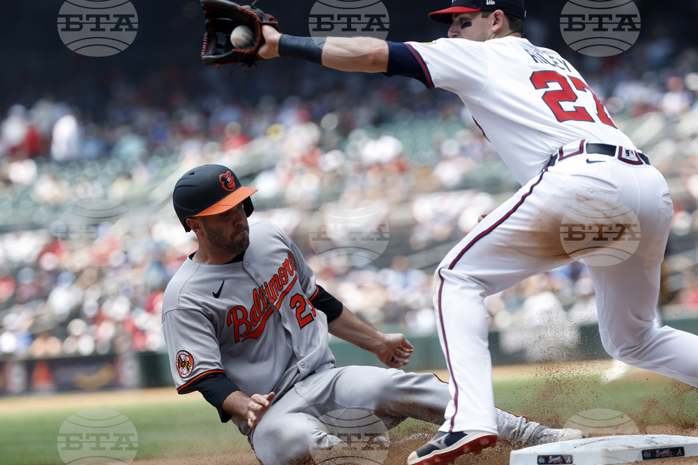 Orioles Braves Baseball
