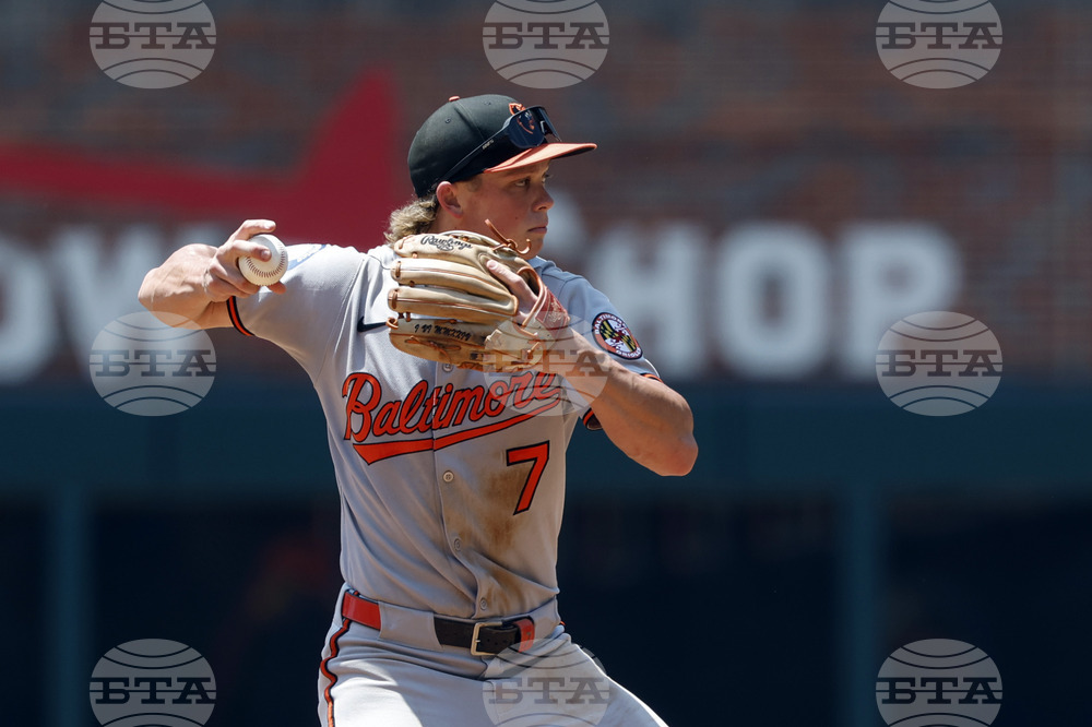 Orioles Braves Baseball