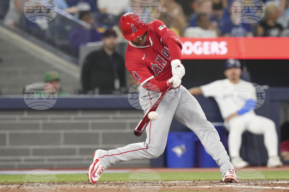 Angels Blue Jays Baseball