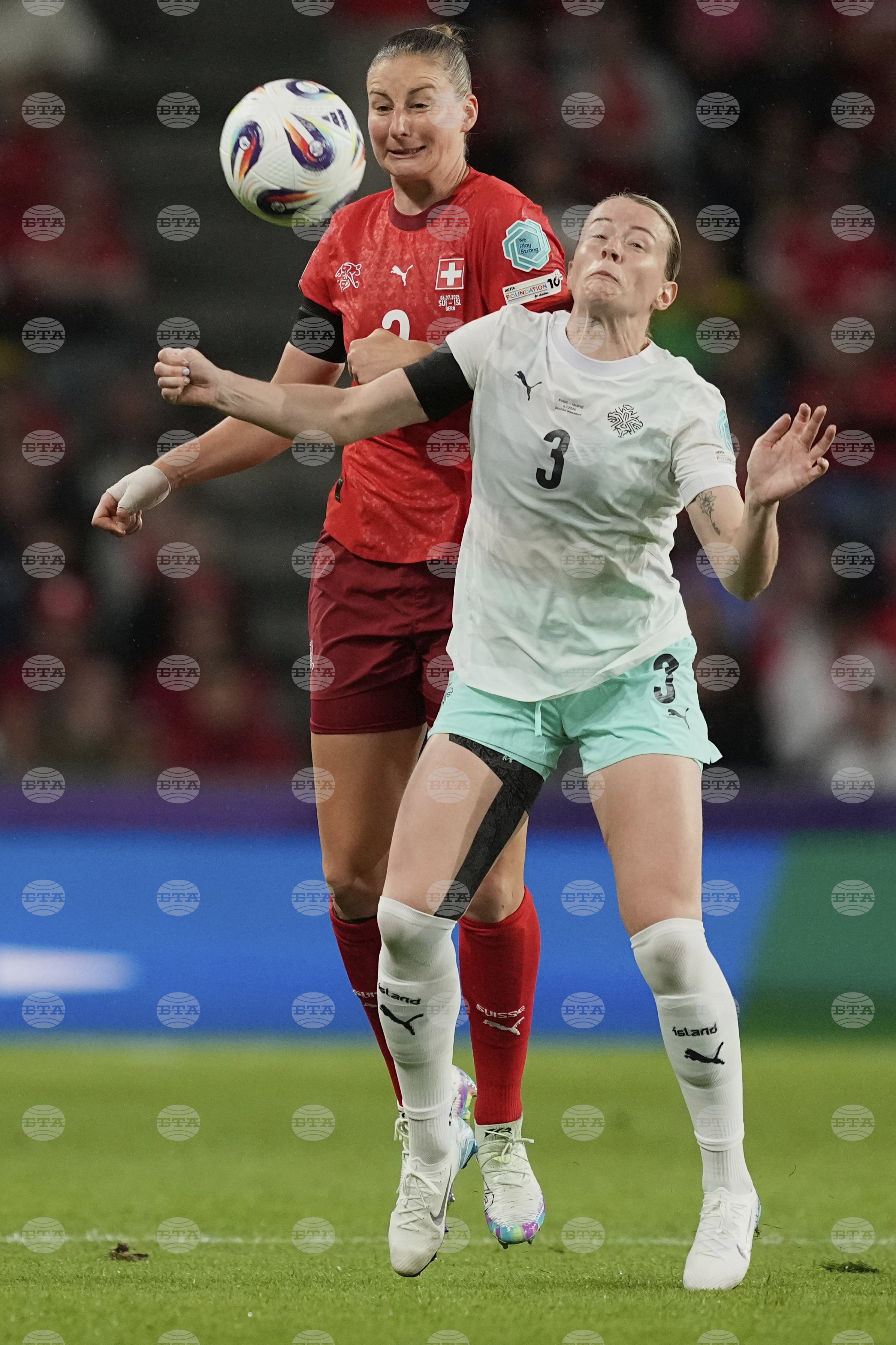 Euro 2025 Switzerland Iceland Soccer
