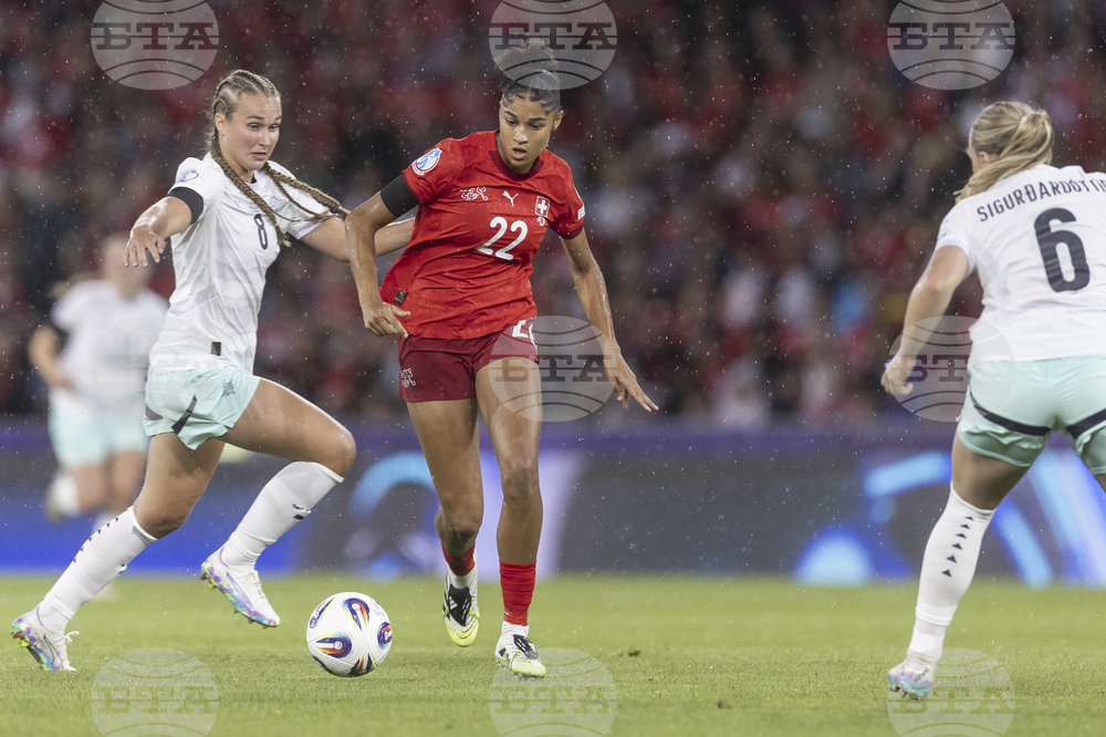 Euro 2025 Switzerland Iceland Soccer