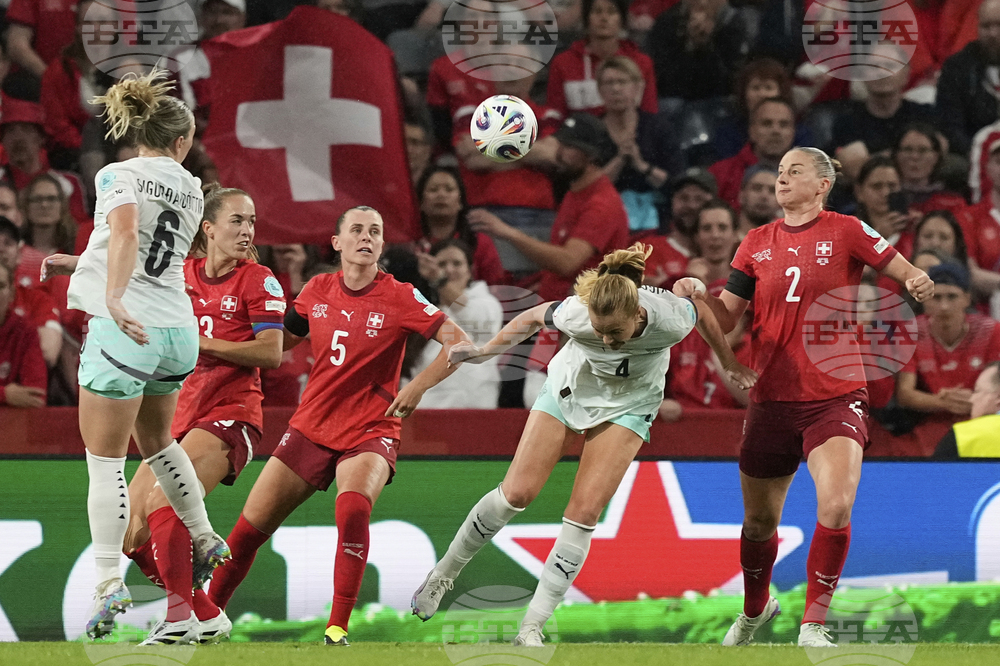 Euro 2025 Switzerland Iceland Soccer
