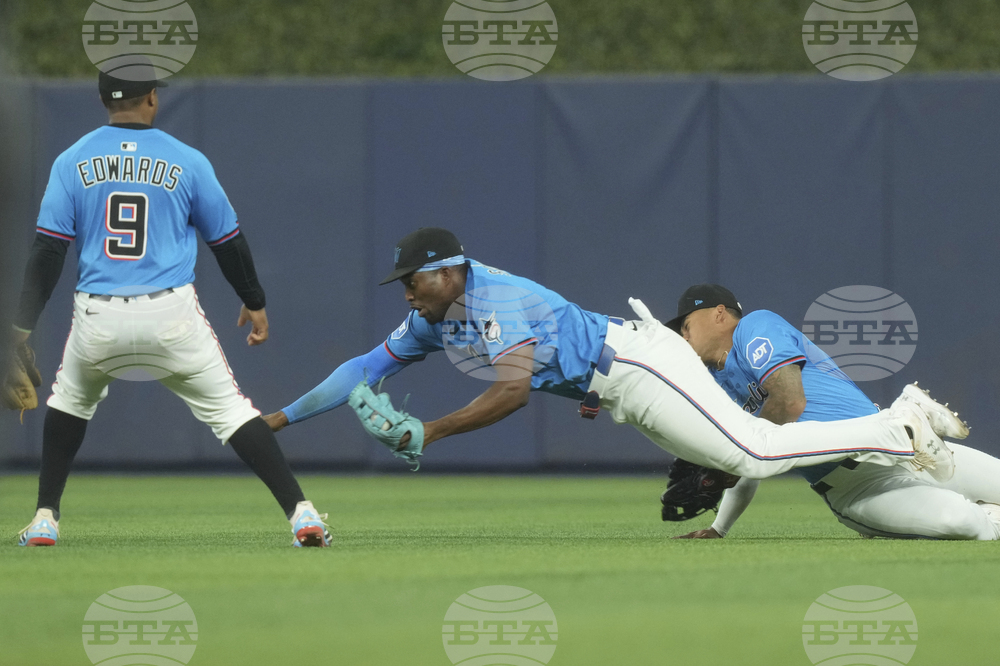 Brewers Marlins Baseball