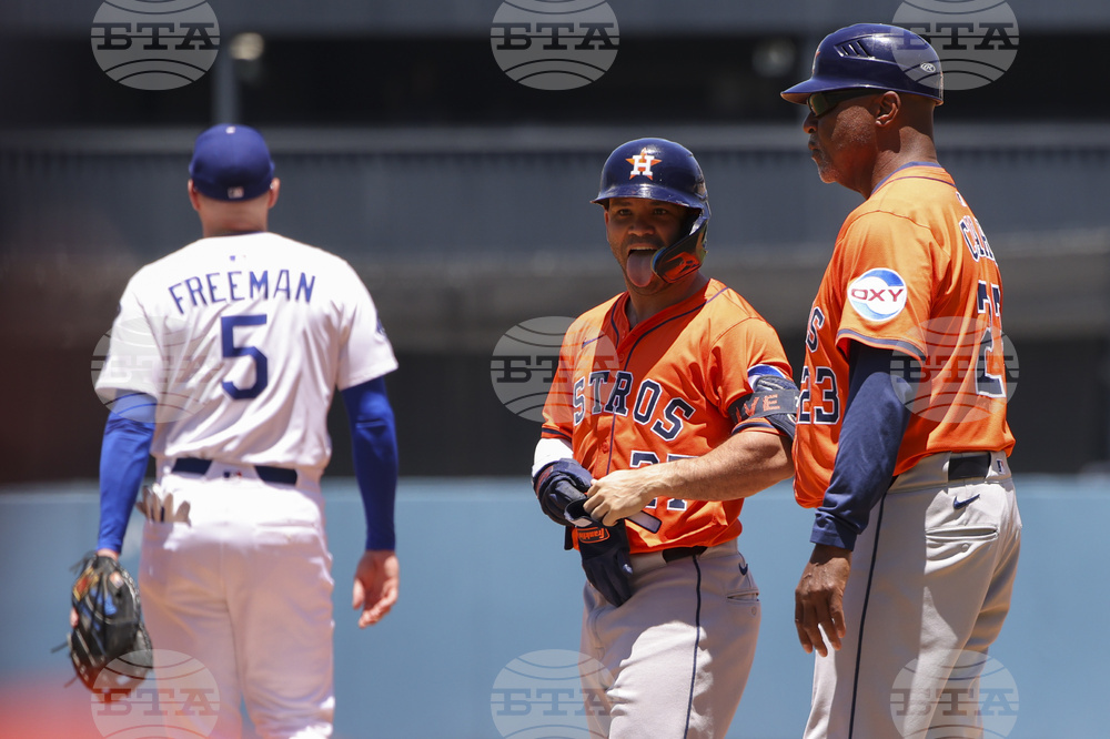 Astros Dodgers Baseball