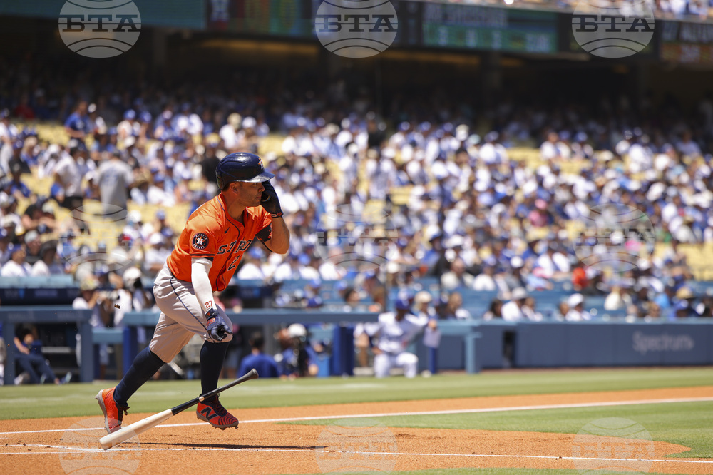 Astros Dodgers Baseball