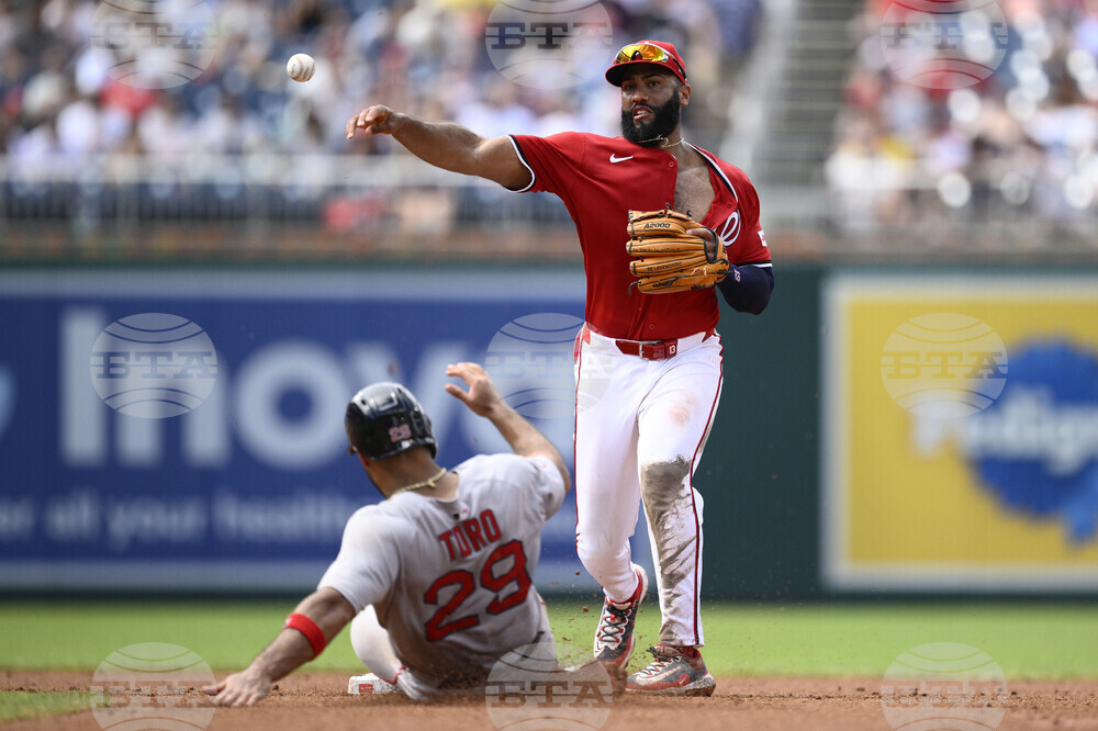 Red Sox Nationals Baseball