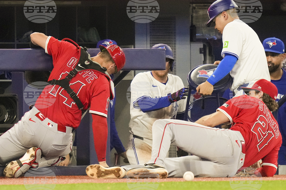 Angels Blue Jays Baseball