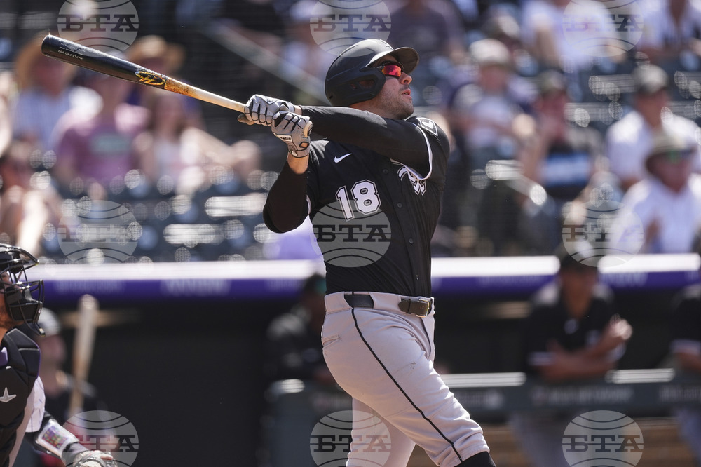 White Sox Rockies Baseball