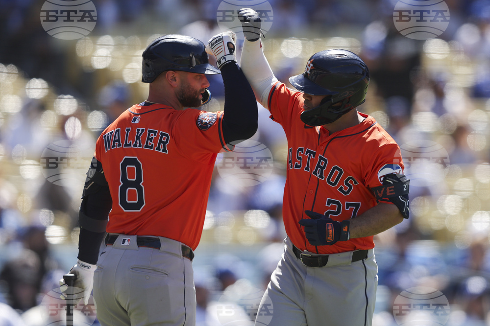 Astros Dodgers Baseball