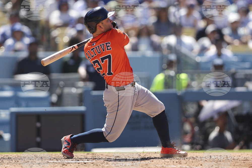 Astros Dodgers Baseball