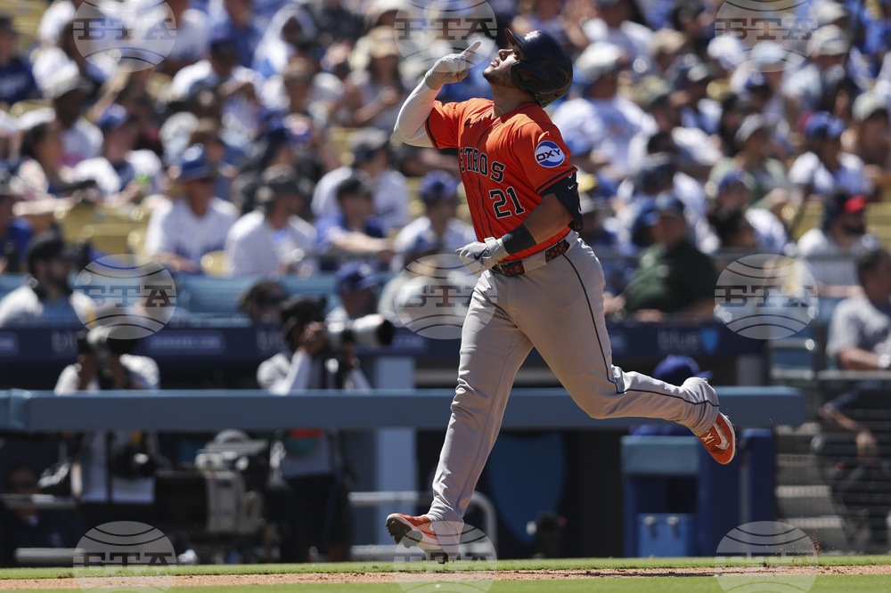Astros Dodgers Baseball