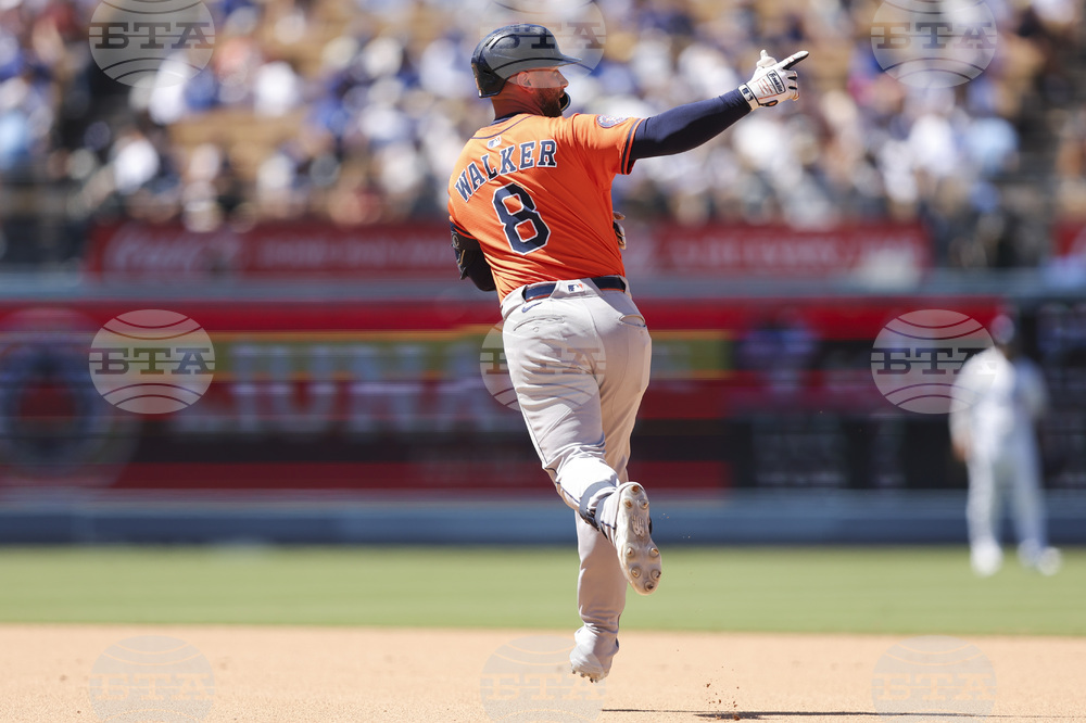 Astros Dodgers Baseball