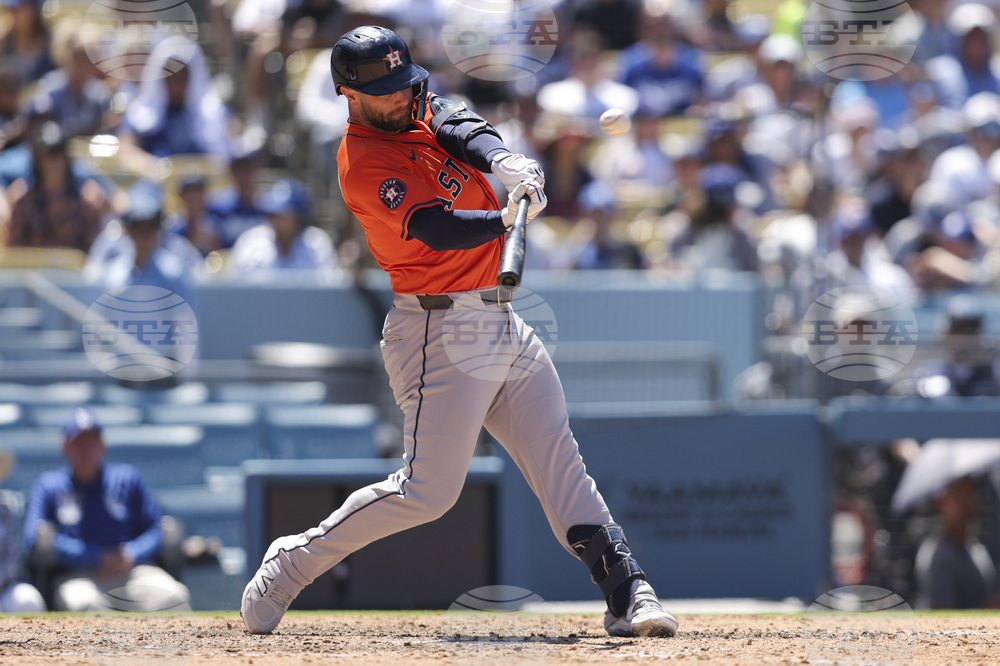 Astros Dodgers Baseball