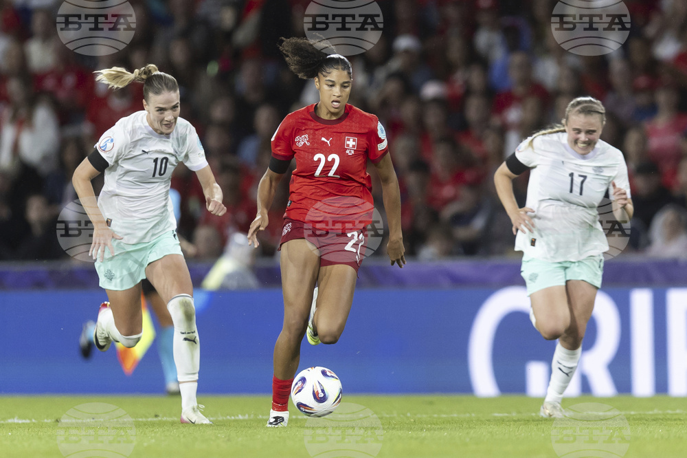 Euro 2025 Switzerland Iceland Soccer