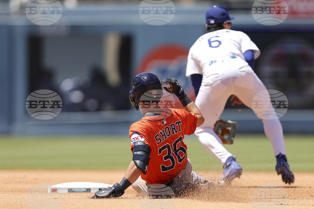 Astros Dodgers Baseball