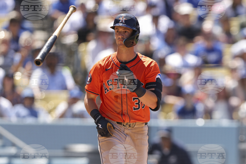 Astros Dodgers Baseball