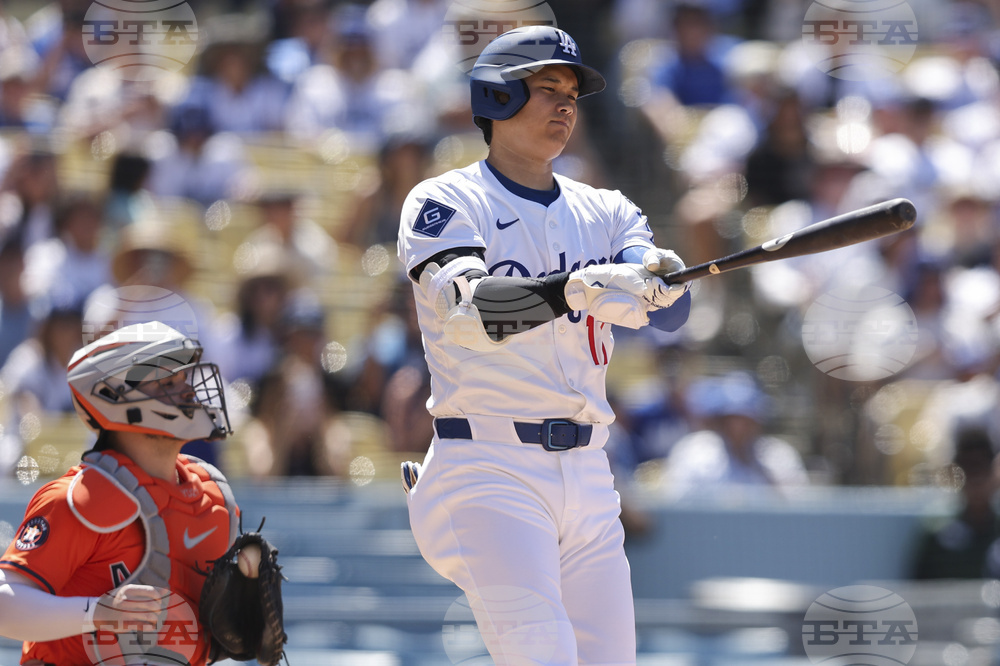 Astros Dodgers Baseball