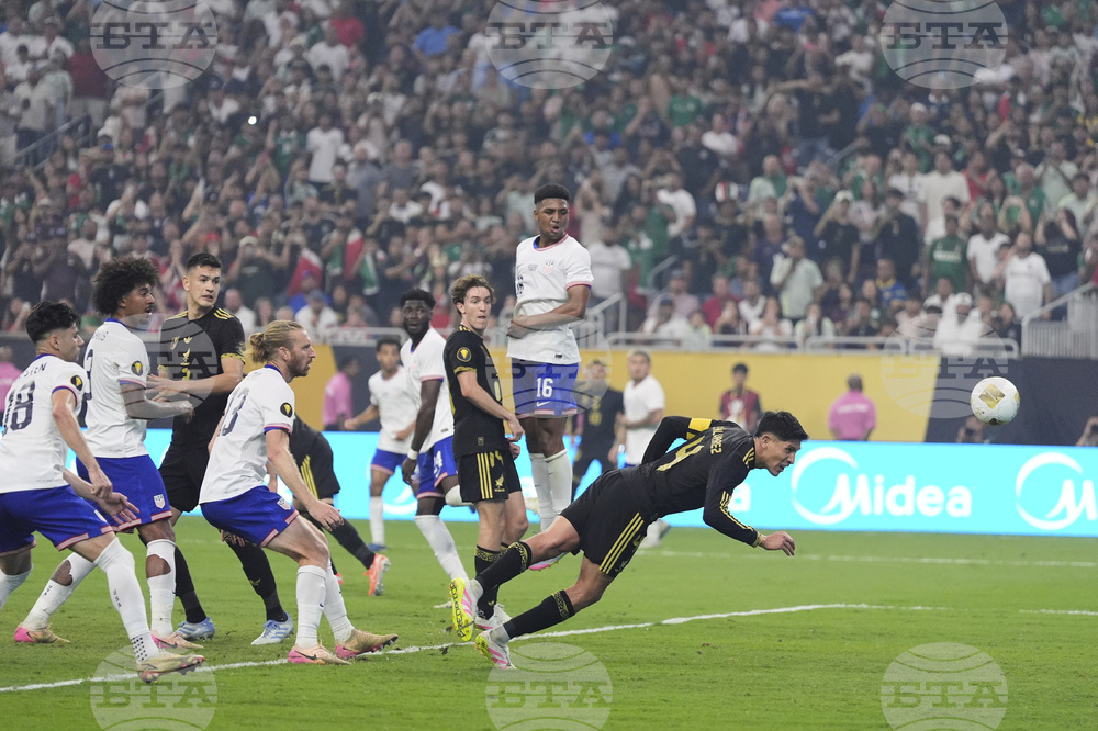 APTOPIX Gold Cup Final United States Mexico Soccer