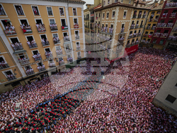 APTOPIX Spain Running of the Bulls