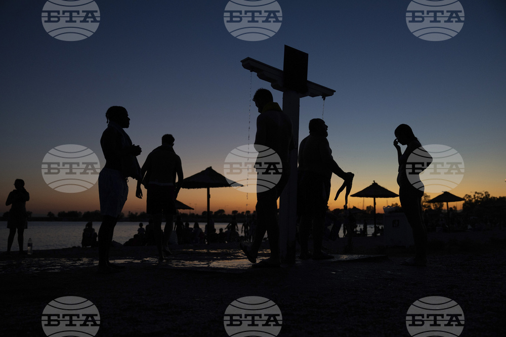 APTOPIX Greece Heat Wave Weather