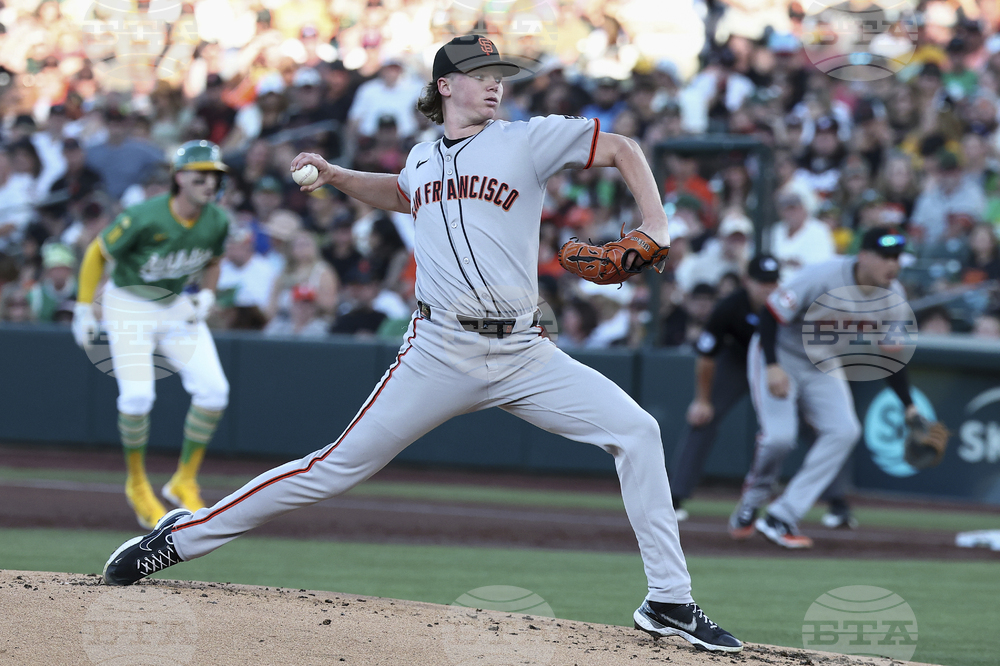 Giants Athletics Baseball