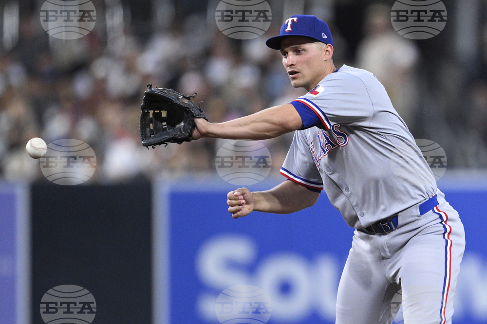 Rangers Padres Baseball