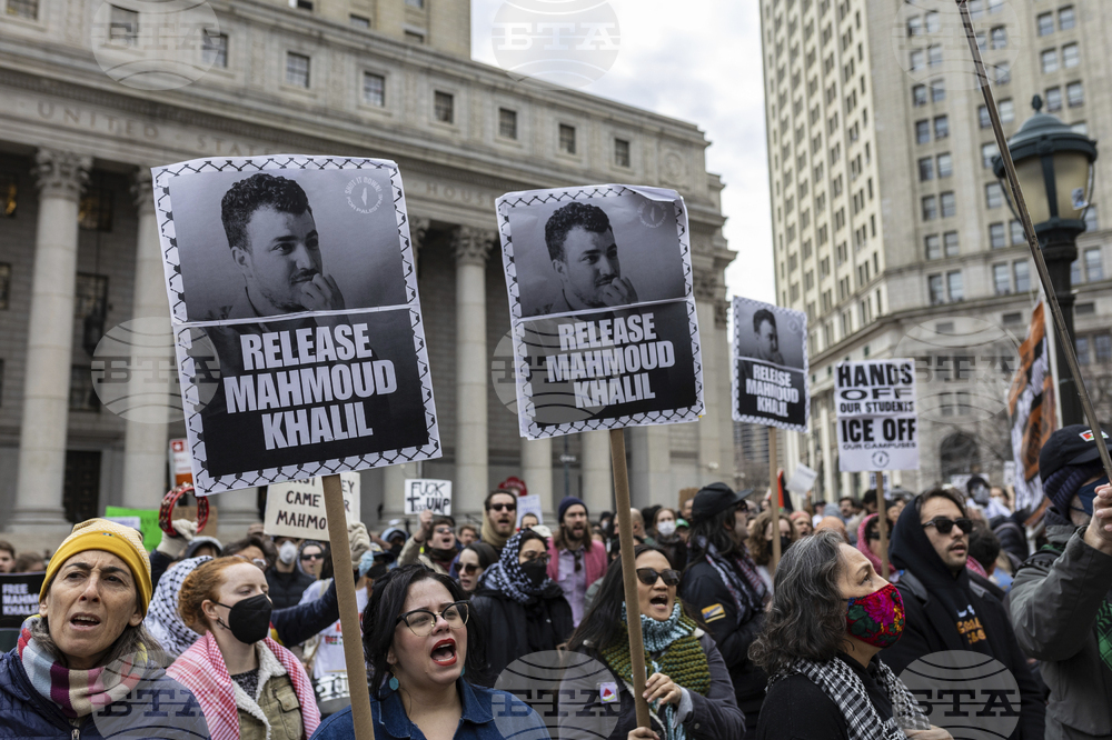 Immigration Lawsuit Palestinian Protest