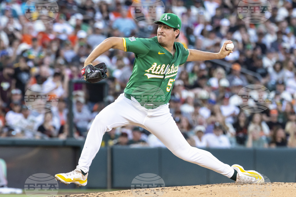 Giants Athletics Baseball