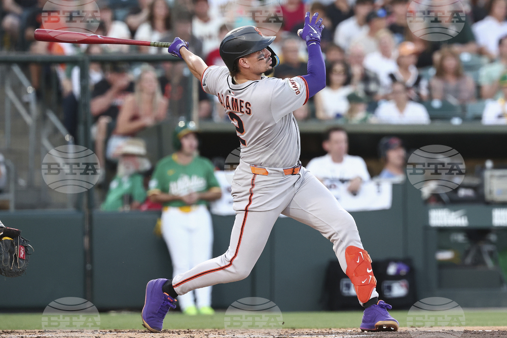 Giants Athletics Baseball