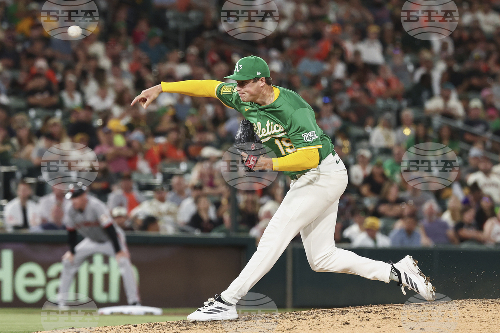 Giants Athletics Baseball