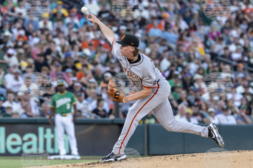 Giants Athletics Baseball