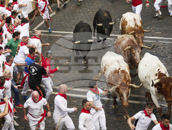 Spain Running of the Bulls