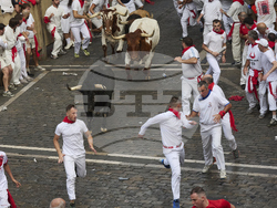 Spain Running of the Bulls