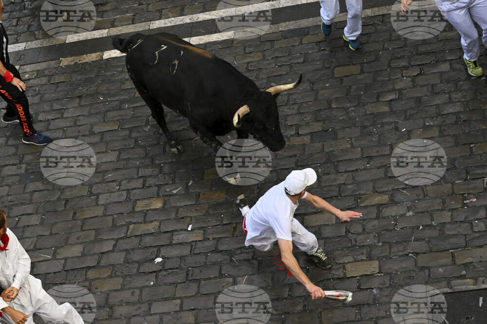 Spain Running of the Bulls