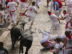 Spain Running of the Bulls