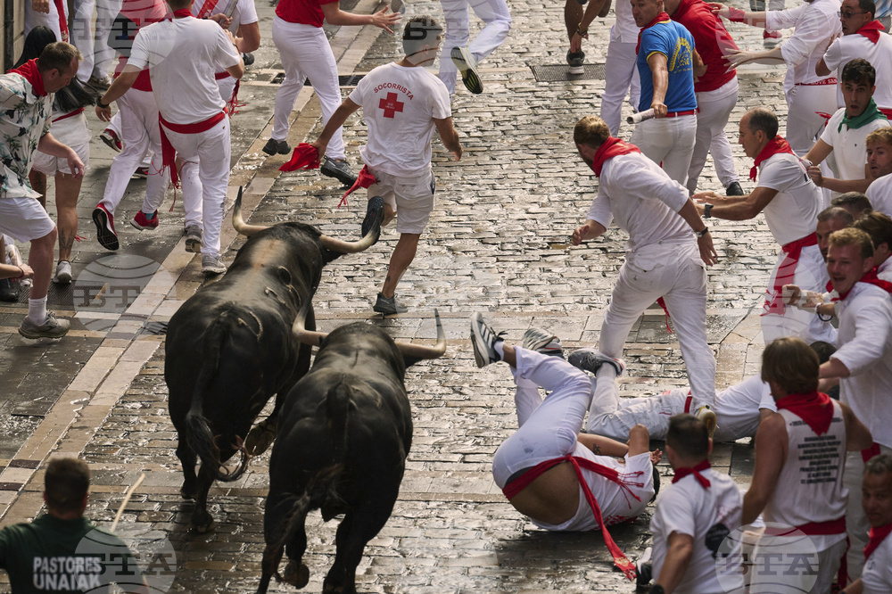 Spain Running of the Bulls