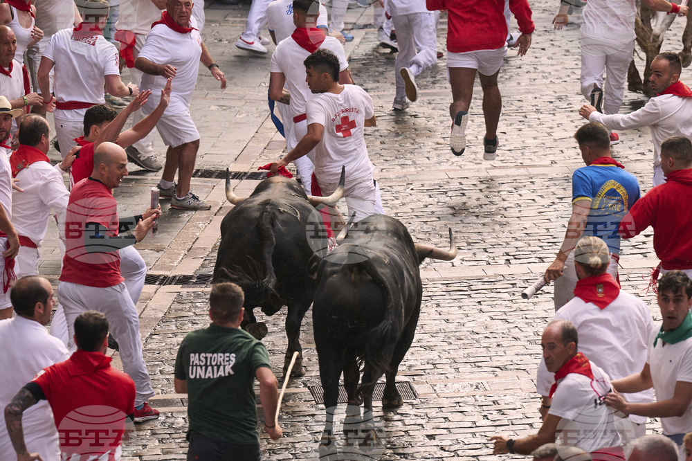 Spain Running of the Bulls