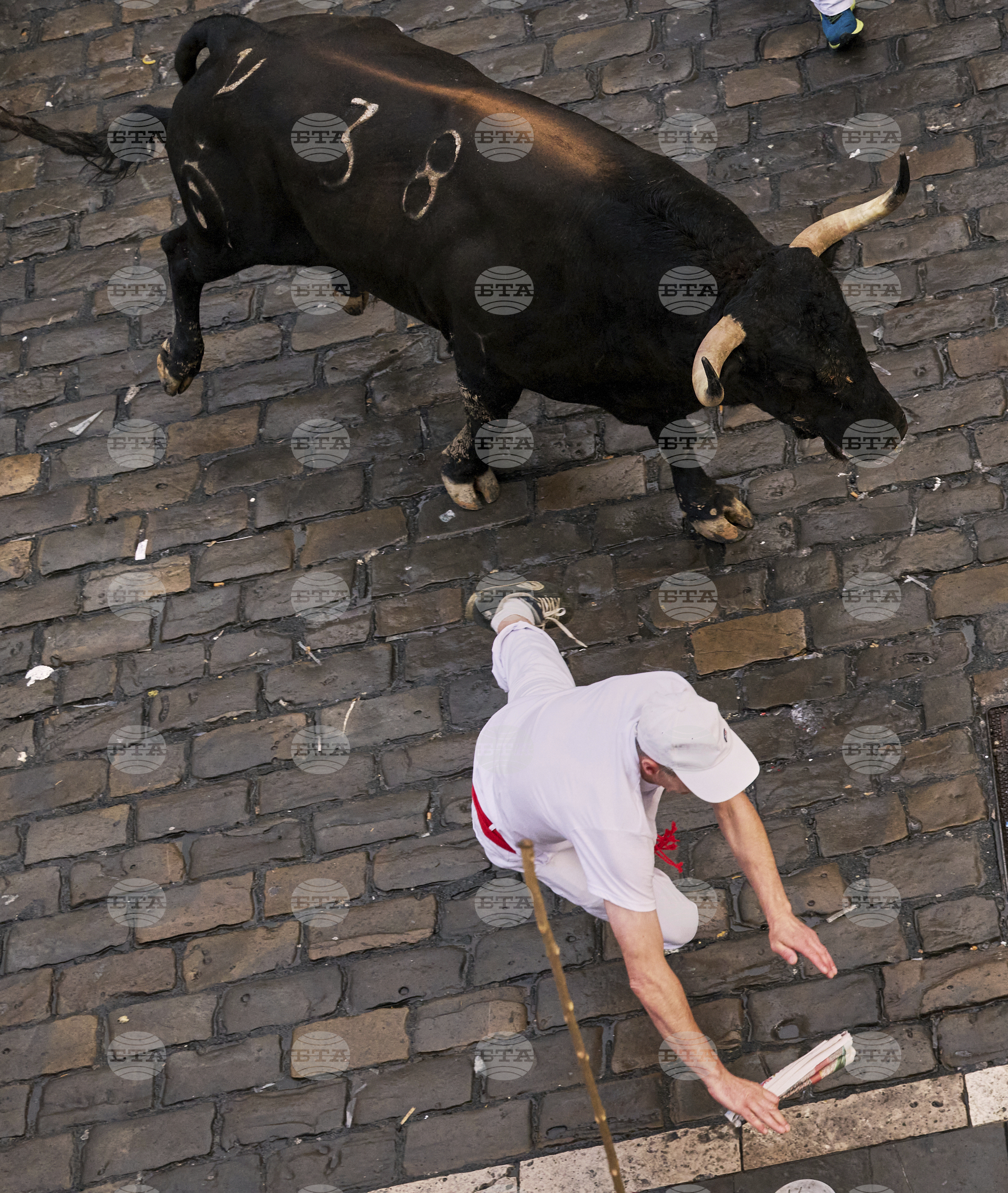 Spain Running of the Bulls