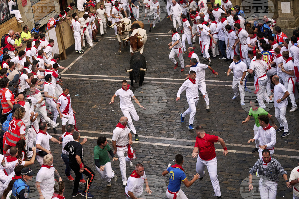 Spain Running of the Bulls